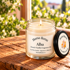 Alba — French Vanilla Soy Wax Candle - Image 3