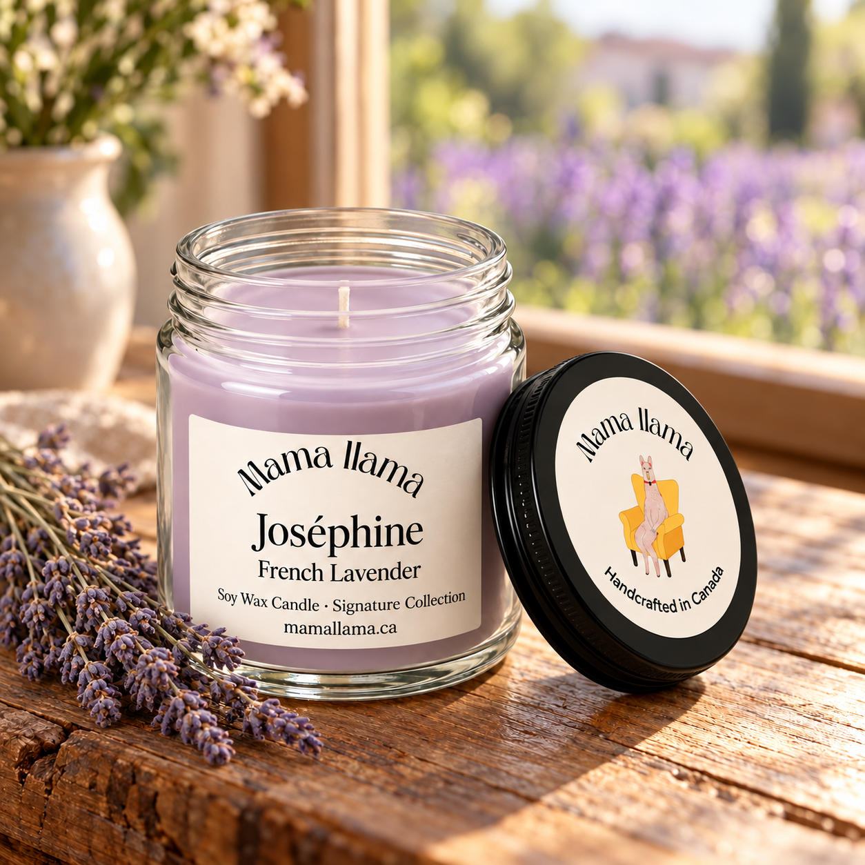 Joséphine — French Lavender Soy Wax Candle - Image 2