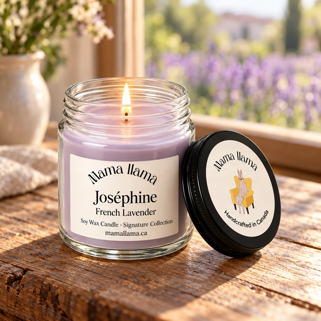 Joséphine — French Lavender Soy Wax Candle - Image 3