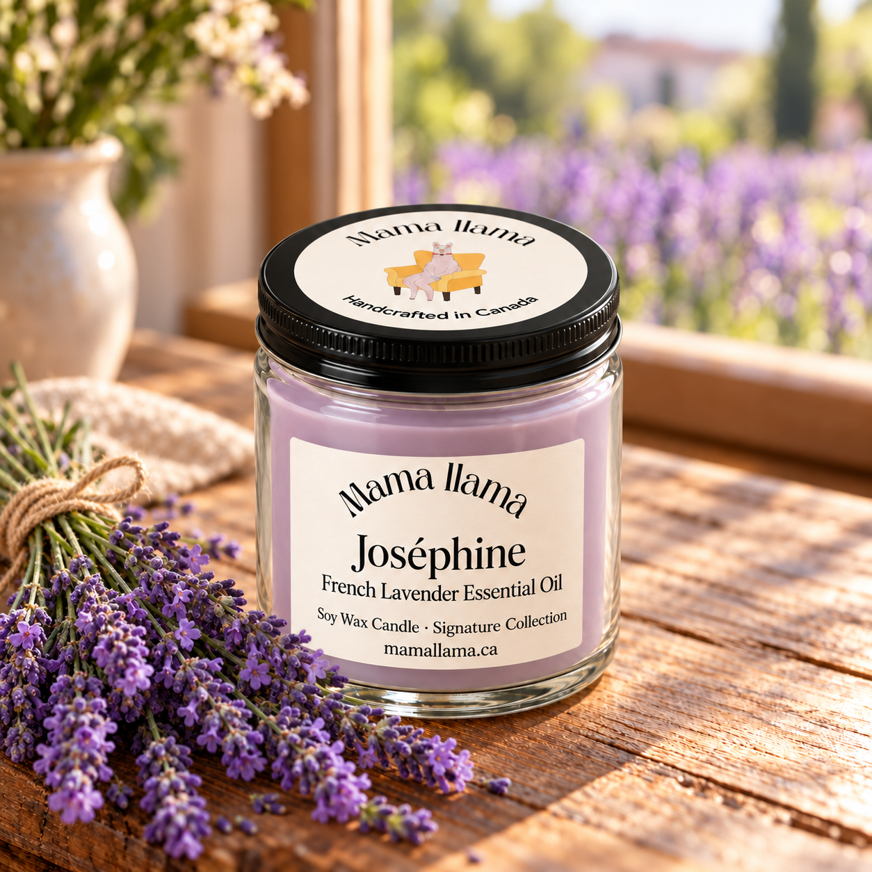 Joséphine — French Lavender Soy Wax Candle